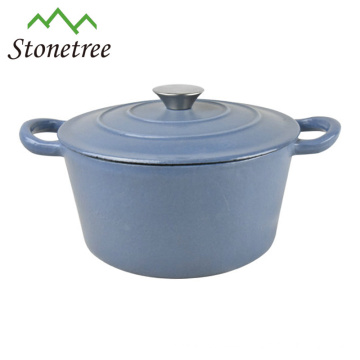 Blue Enamel Cast Iron Cookware / Casserole